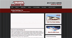 Desktop Screenshot of graberbuildingsinc.com